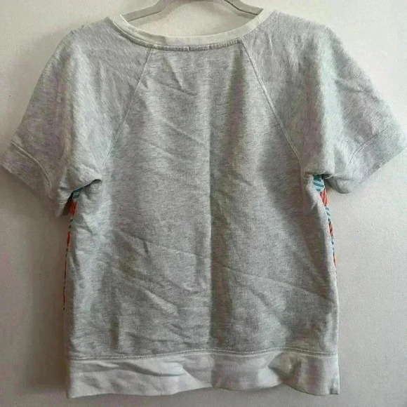 J. Crew Damask Panel Sweatshirt - Picture 3 of 7